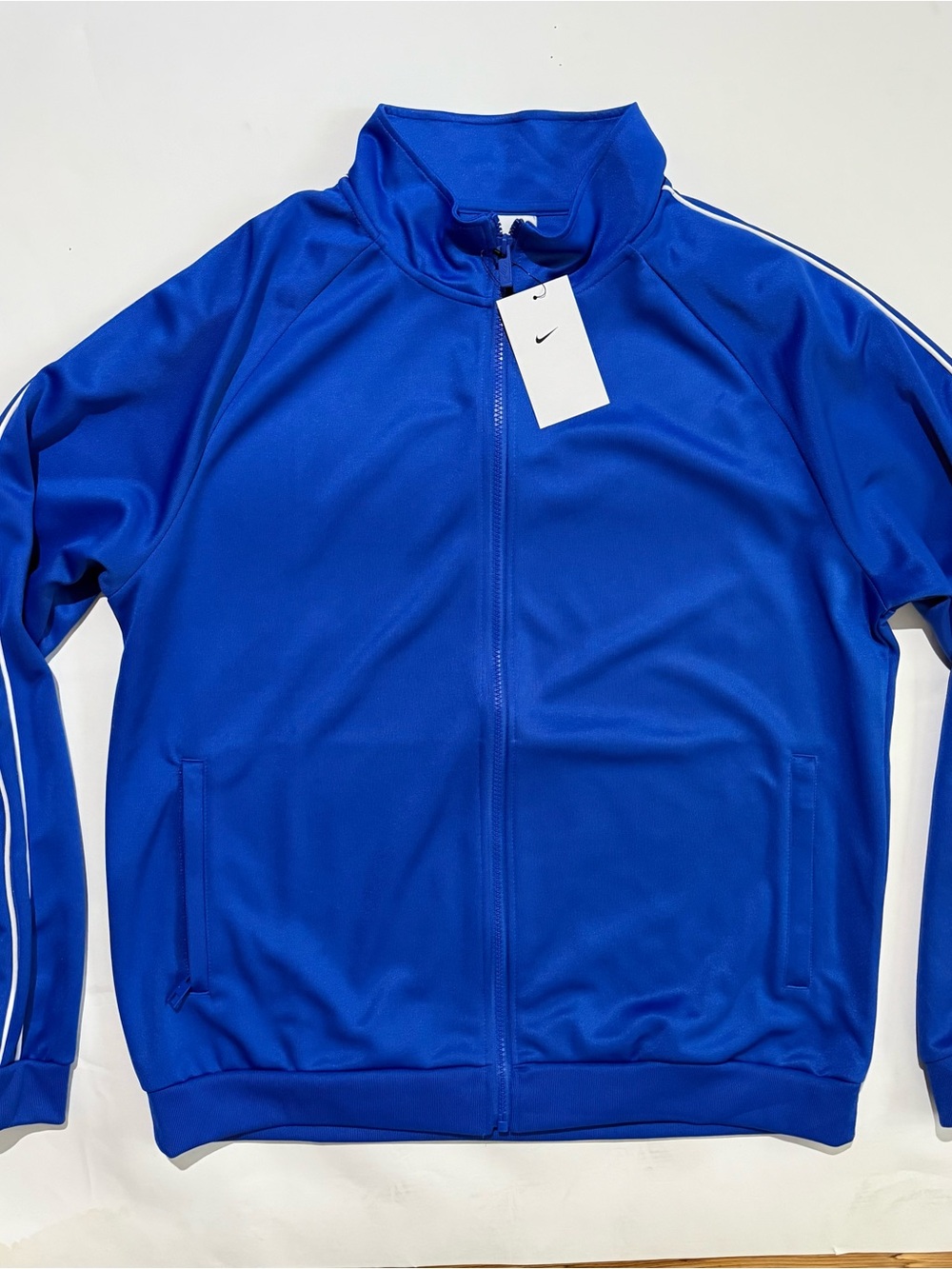 NWT Nike Men’s Full Zip Track Jacket Blue Size L FQ4758‑480 – Golf Activewear